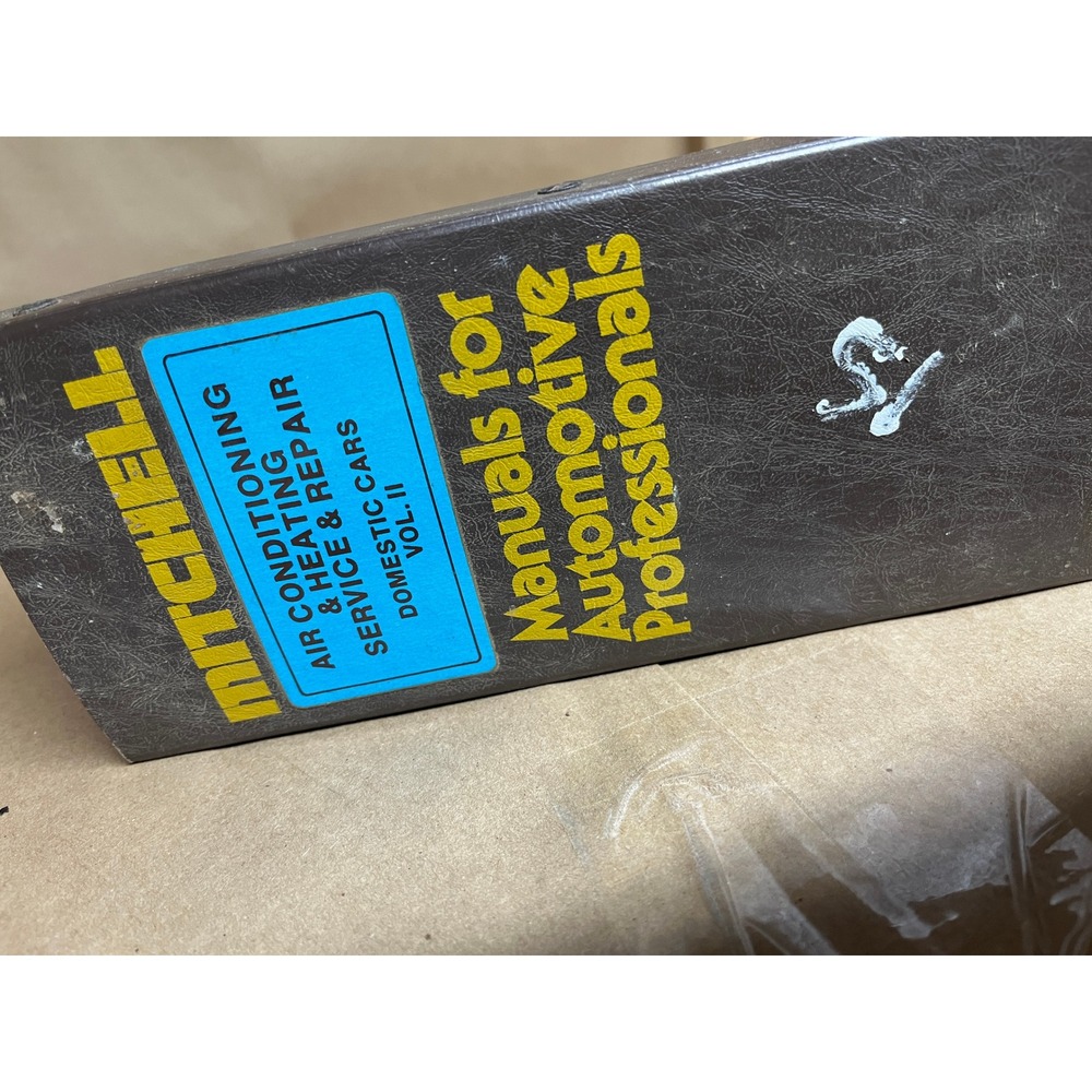 Lot of TWO Mitchell Manuals for‎ Automotive Professionals Service Repair